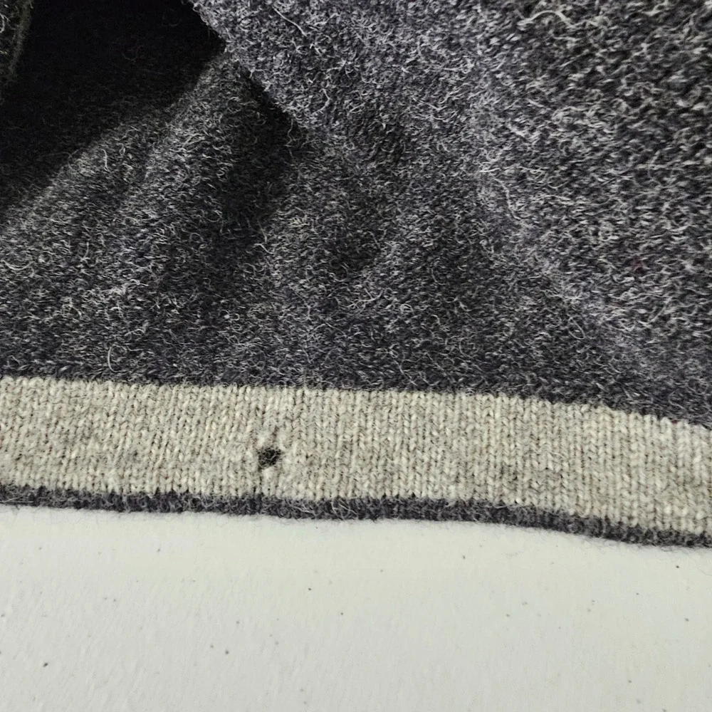 Woolrich Crewneck Sweater Large Dark Grey Heather Gorpcore Heritage Preppy